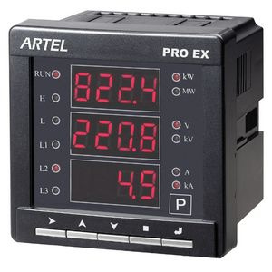 PRO EX digital panel meter with LED display